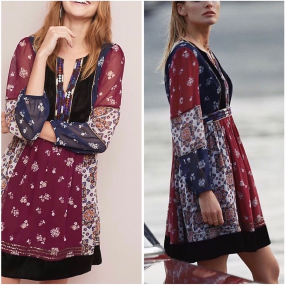 Anthropologie QUARTIER LATIN DRESS NWT - Picture 1 of 3